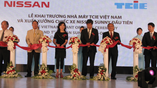 Khai trương nhà máy sản xuất Nissan tại KCN Hoà Khánh mở rộng - Liên Chiểu - Đà Nẵng