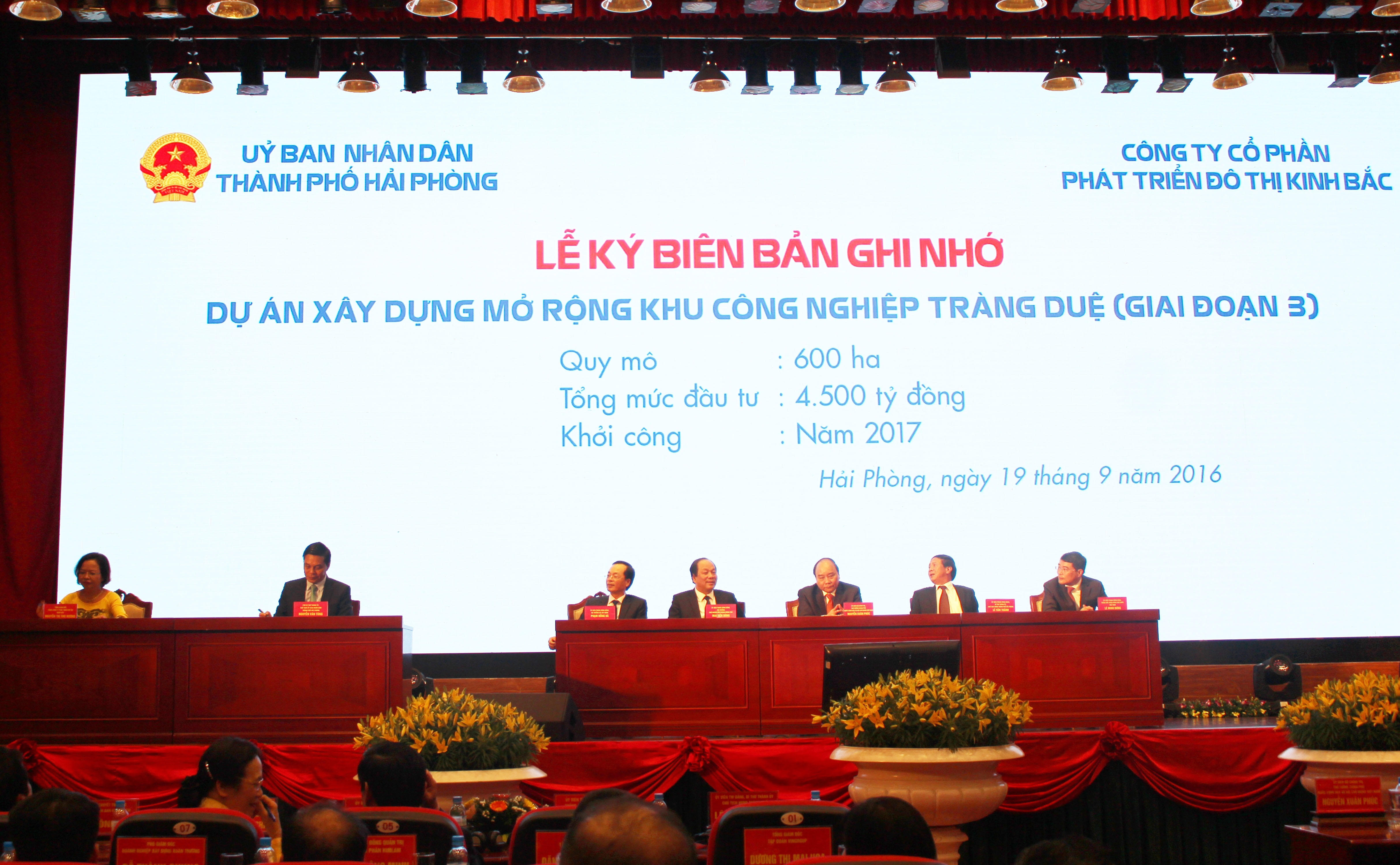 Trang Due Industrial Park – Hai Phong city expanded its area to the 3rd phase of 600ha